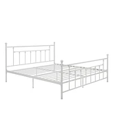 EveryRoom Maisie King Metal Bed