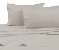 Tribeca Living 750 Thread Count Cotton Sateen Extra Deep Pocket Queen Sheet Set