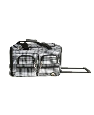 Rockland 22" Carry-On Rolling Duffle Bag