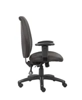 Boss Office Products High-Back Task Chair with Adjustable Arms