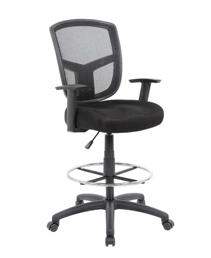 Boss Oversized Drafting Stool (Black)