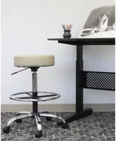 Boss Office Products Antimicrobial Drafting Stool