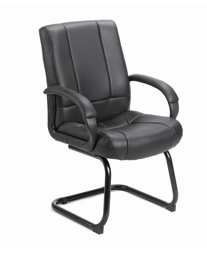 Boss Office Products Caressoft Mid Back Guest Chair