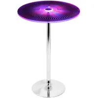 Lumisource Spyra Light Up Adjustable Bar Table