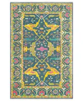 Closeout! Antique Atq-1016 Navy 2' x 3' Area Rug