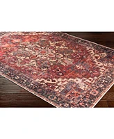 Livabliss Amelie Aml-2308 Rust Machine-Washable 5'3" x 7'3" Area Rug