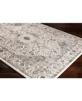 Closeout! Surya Chelsea Csa-2305 Charcoal 5'3" x 7'3" Area Rug