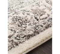 Closeout! Surya Chelsea Csa-2305 Charcoal 5'3" x 7'3" Area Rug