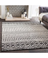 Livabliss Elaziz Elz-2307 Black 2'7" x 7'6" Runner Area Rug