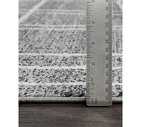 Livabliss Elaziz Elz-2328 Medium Gray 5'3" x 7'6" Area Rug