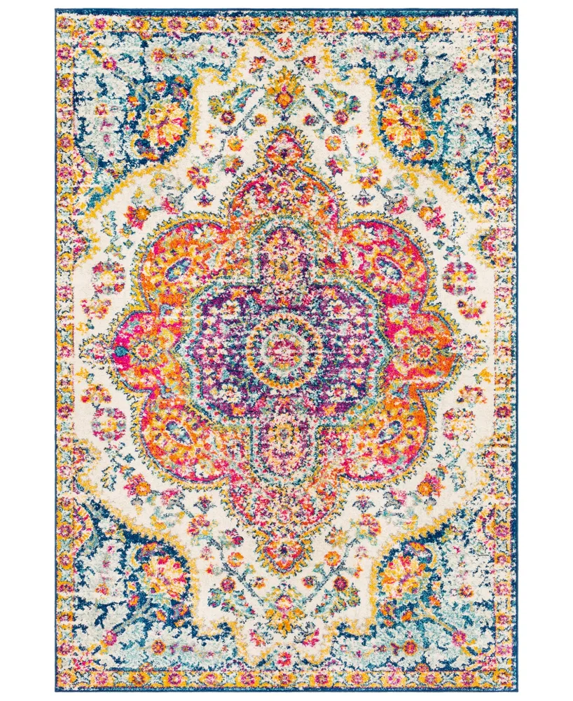 Livabliss Elaziz Elz-2335 Bright Pink 2' x 3' Area Rug