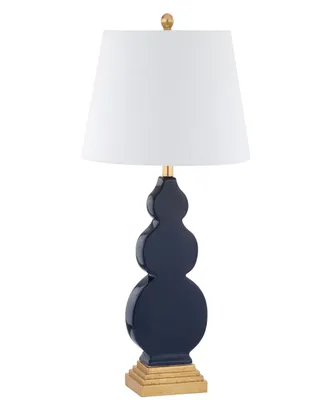 Jonathan Y Carter Led Table Lamp - Navy, Gold