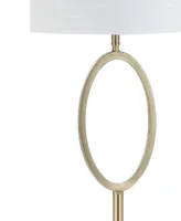 Jonathan Y April Led Floor Lamp - Brass Gold