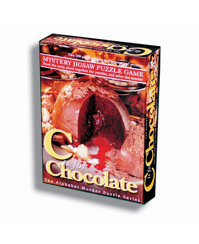 C is for Chocolate Murder Mystery Jigsaw Puzzle