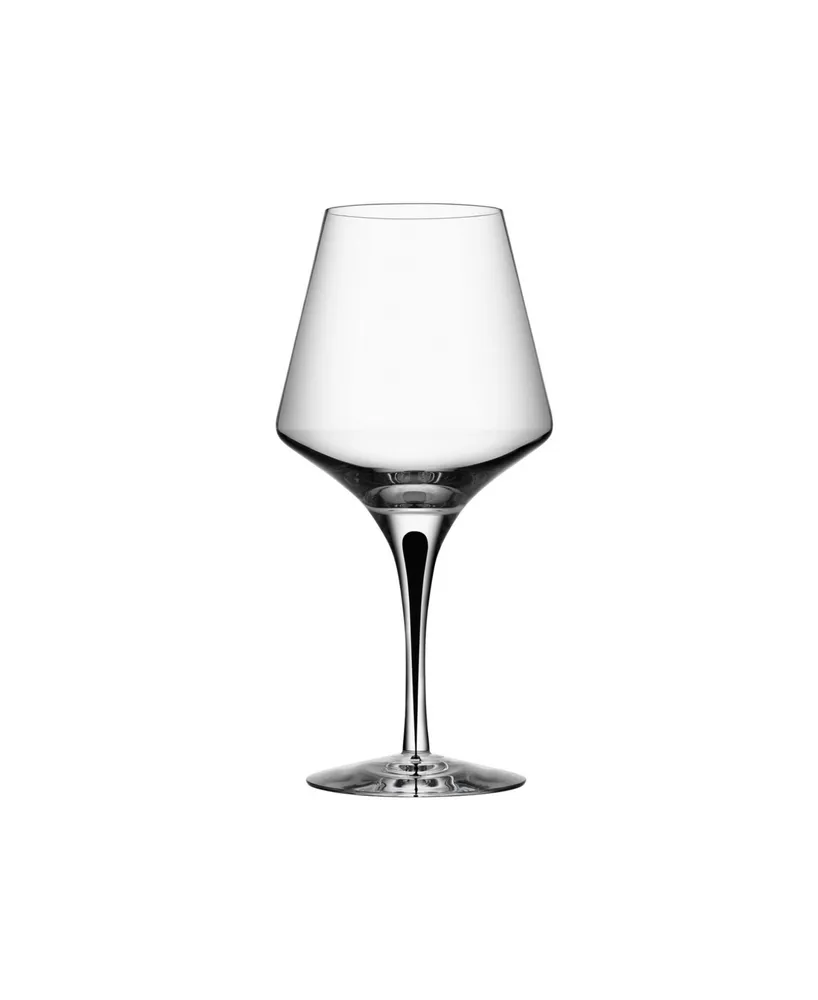 Orrefors Metropol Red Wine Glasses Pair