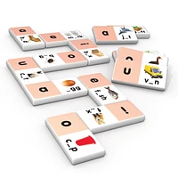 Junior Learning Short Vowel Dominoes Match and Learn Educational Learning Game