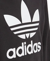 adidas Big Boys Logo-Print French Terry Hoodie