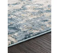 Livabliss Quatro Qua-2303 Denim 5'3" x 7'3" Area Rug