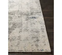 Closeout! Surya Presidential Pdt-2301 Medium Gray 3'3" x 8' Runner Area Rug