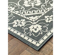 Oriental Weavers Marina 7764 7'10" Indoor/Outdoor Round Area Rug