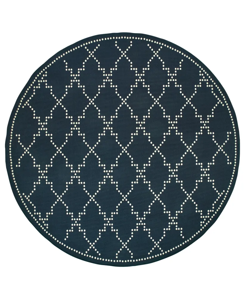 Oriental Weavers Marina 7765 2'3" x 7'6" Indoor/Outdoor Runner Area Rug