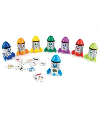 Learning Resources Rhyme & Sort Rockets - Set of 8