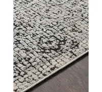 Closeout! Surya Venezia Vnz-2309 Medium Gray 5'3" x 7'3" Area Rug