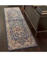 Km Home Taza Heriz 2' 3" x 7' 6" Runner Rug