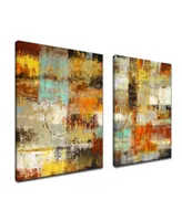 Ready2HangArt 'Realization' 2 Piece Canvas Wall Art Set