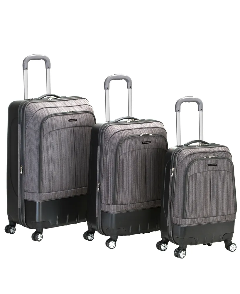 Rockland Milan 3-Pc. Hardside Luggage Set