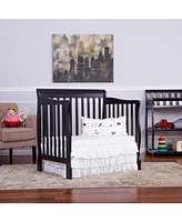 Dream On Me Baby Aden Convertible 4-in-1 Mini Crib, Natural