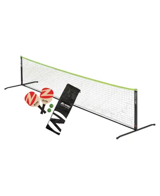 Zume Games Portable Instant Play Portable Pickleball Set Includes Paddles, Balls and Net