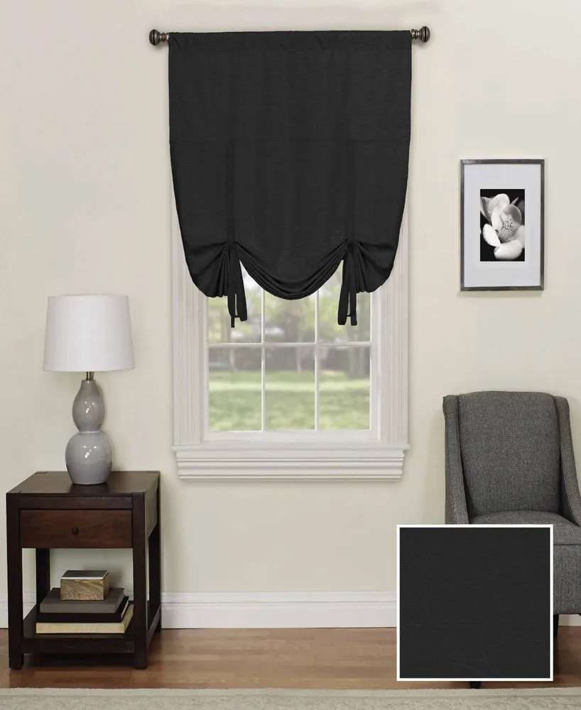 Eclipse Kendall Blackout Tie-Up Shade, 42" x 63"