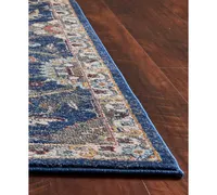 Kas Corsica Courtyard 7859 Royal Blue 3'3" x 4'11" Area Rug