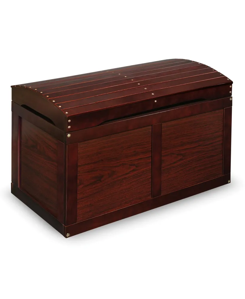 Badger Basket Hardwood Barrel Top Toy Chest