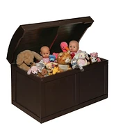 Badger Basket Hardwood Barrel Top Toy Chest