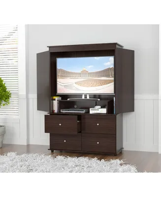 Inval America Microwave Storage Cabinet - Macy's