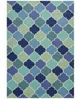 Kas Harbor Stella 4231 Blue Indoor Outdoor Area Rug