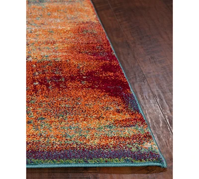 Kas Illusions Luminous 6204 Multi 3'3" x 4'11" Area Rug