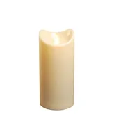 Lumabase 7" Battery Operated Led Candle with Moving Flame