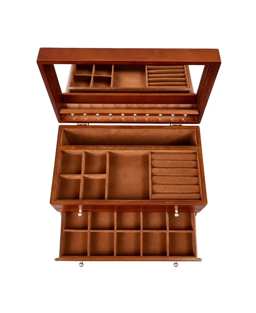 Mele & Co. Brigitte Wooden Jewelry Box