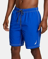 Nautica Men's Quick Dry Nylon 8" Swim Trunks