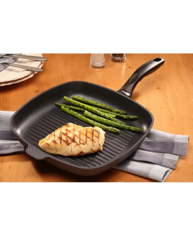 Swiss Diamond Nonstick Double-Burner Grill/Griddle Combo