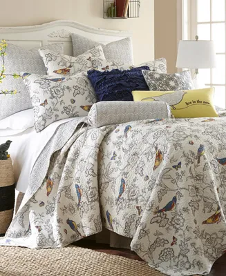 Levtex Mockingbird 3-Pc. Quilt Set, King