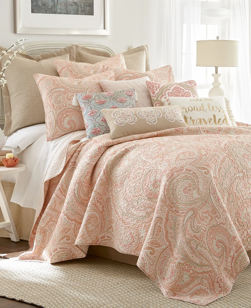 Levtex Spruce Paisley Reversible -Pc. Quilt Set