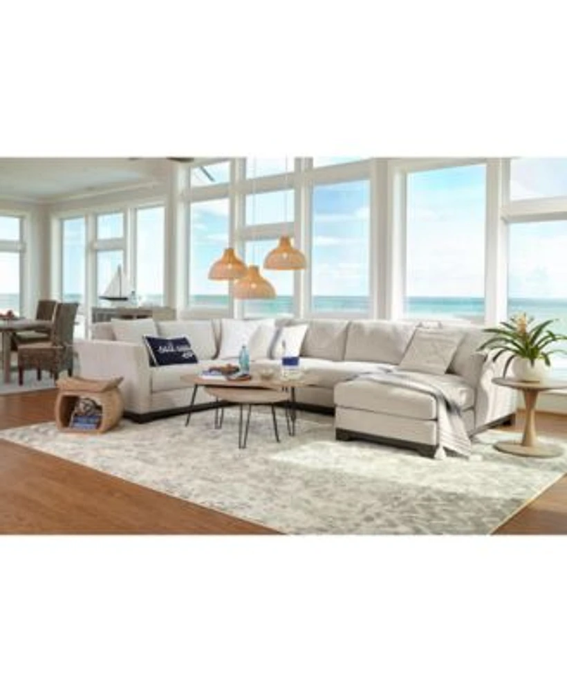 Elliot Ii Fabric Sectional Sofa Collection Created For Macys