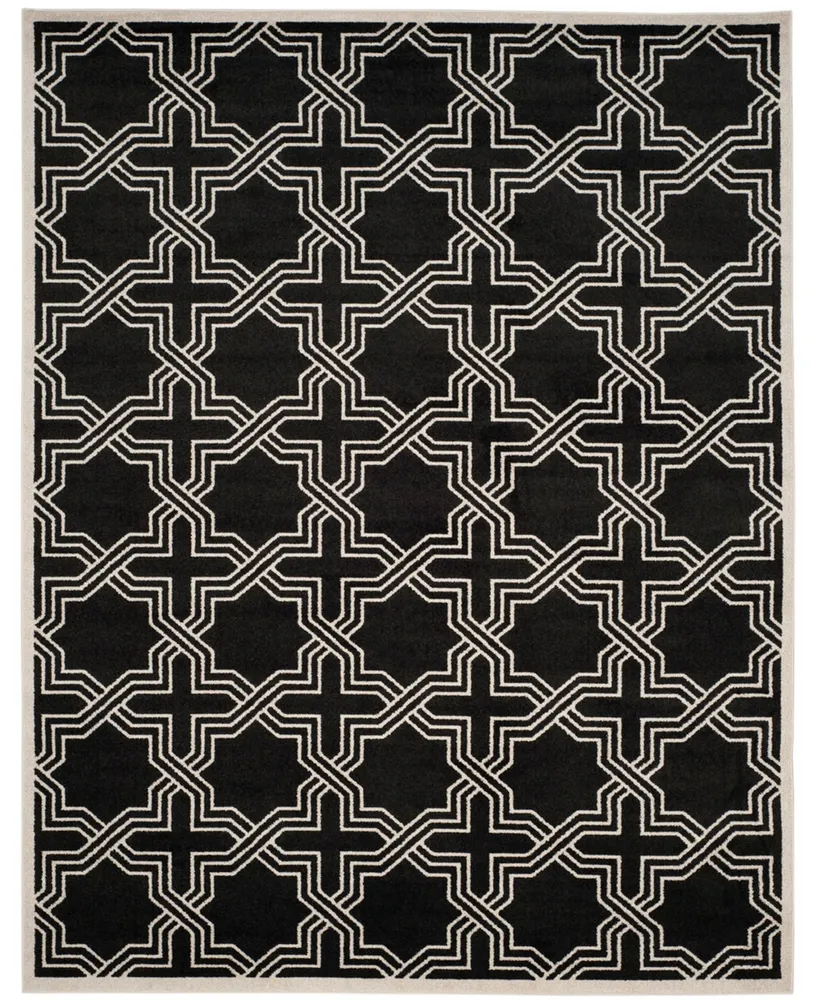 Safavieh Amherst AMT413 Anthracite and Ivory 8' x 10' Area Rug