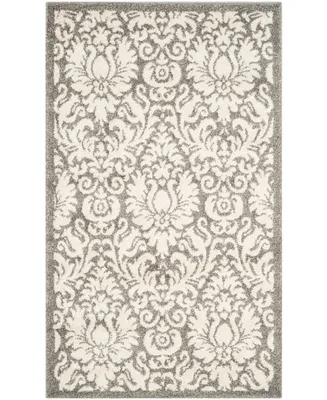 Safavieh Amherst AMT427 Dark Gray and Beige 3' x 5' Area Rug