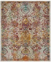 Safavieh Crystal CRS505 Light Blue and Orange 8' x 10' Area Rug