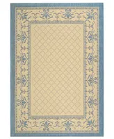 Safavieh Courtyard CY0901 Natural and 4' x 5'7" Outdoor Area Rug